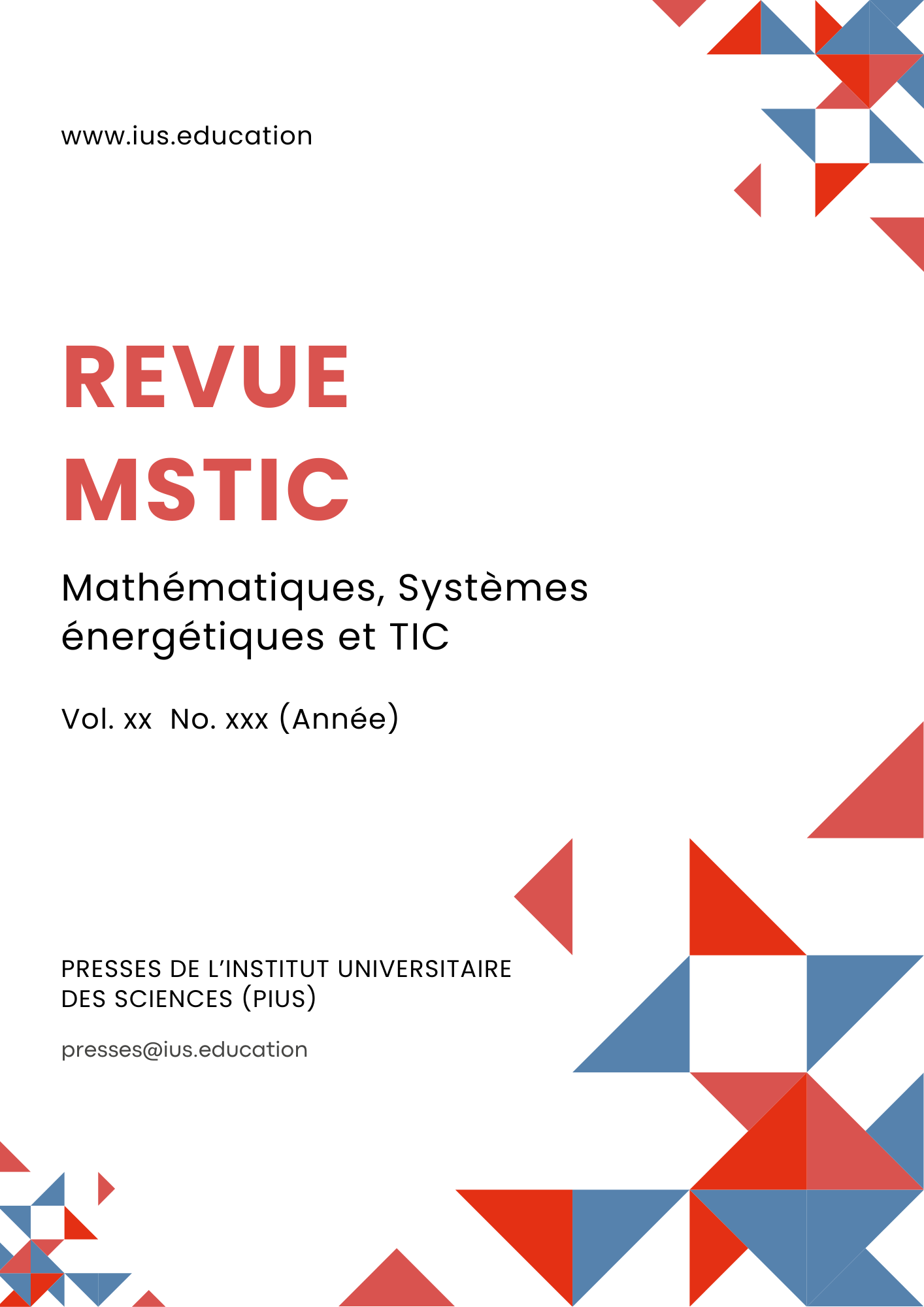 					Afficher Vol. 2 No 1 (2026): Données, IA et modélisation : applications aux systèmes complexes
				